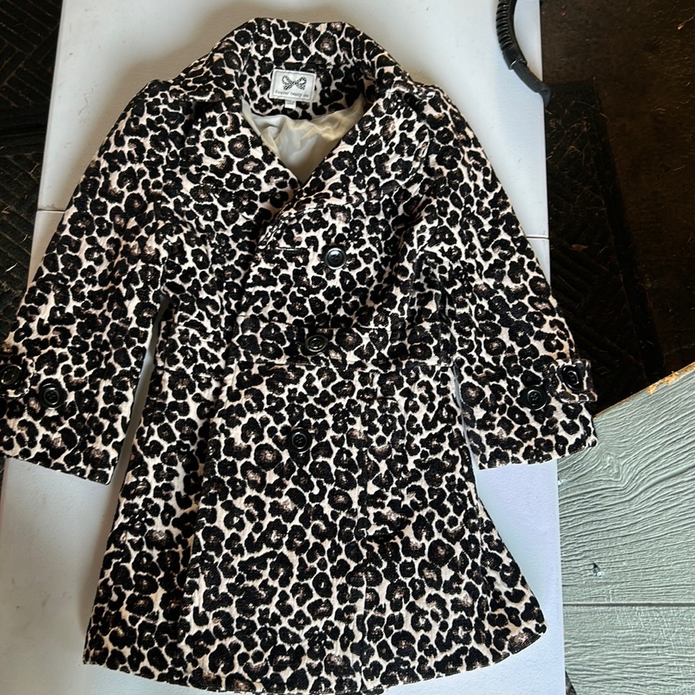 Forever 21 small cheetah print coat